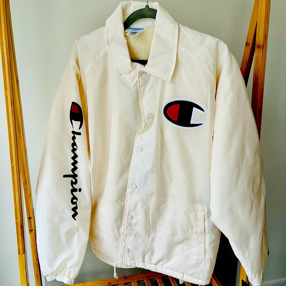 Sherpa-lined Champion Coach’s Jacket